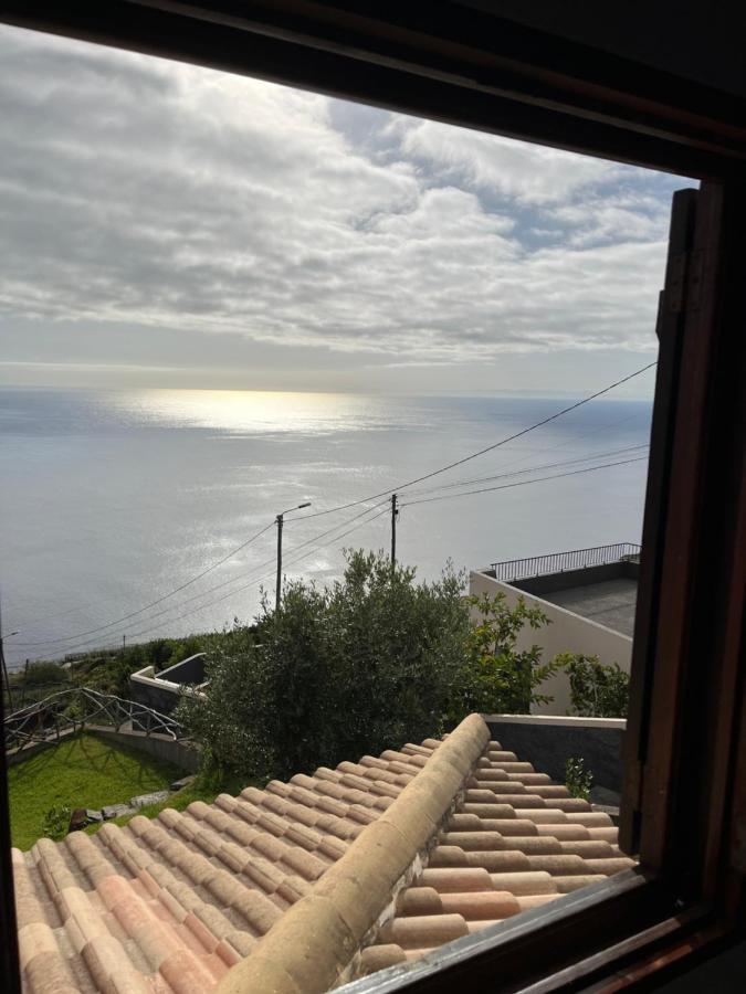 Вилла Cozy Sea View House Faja Da Ovelha Кальета Экстерьер фото