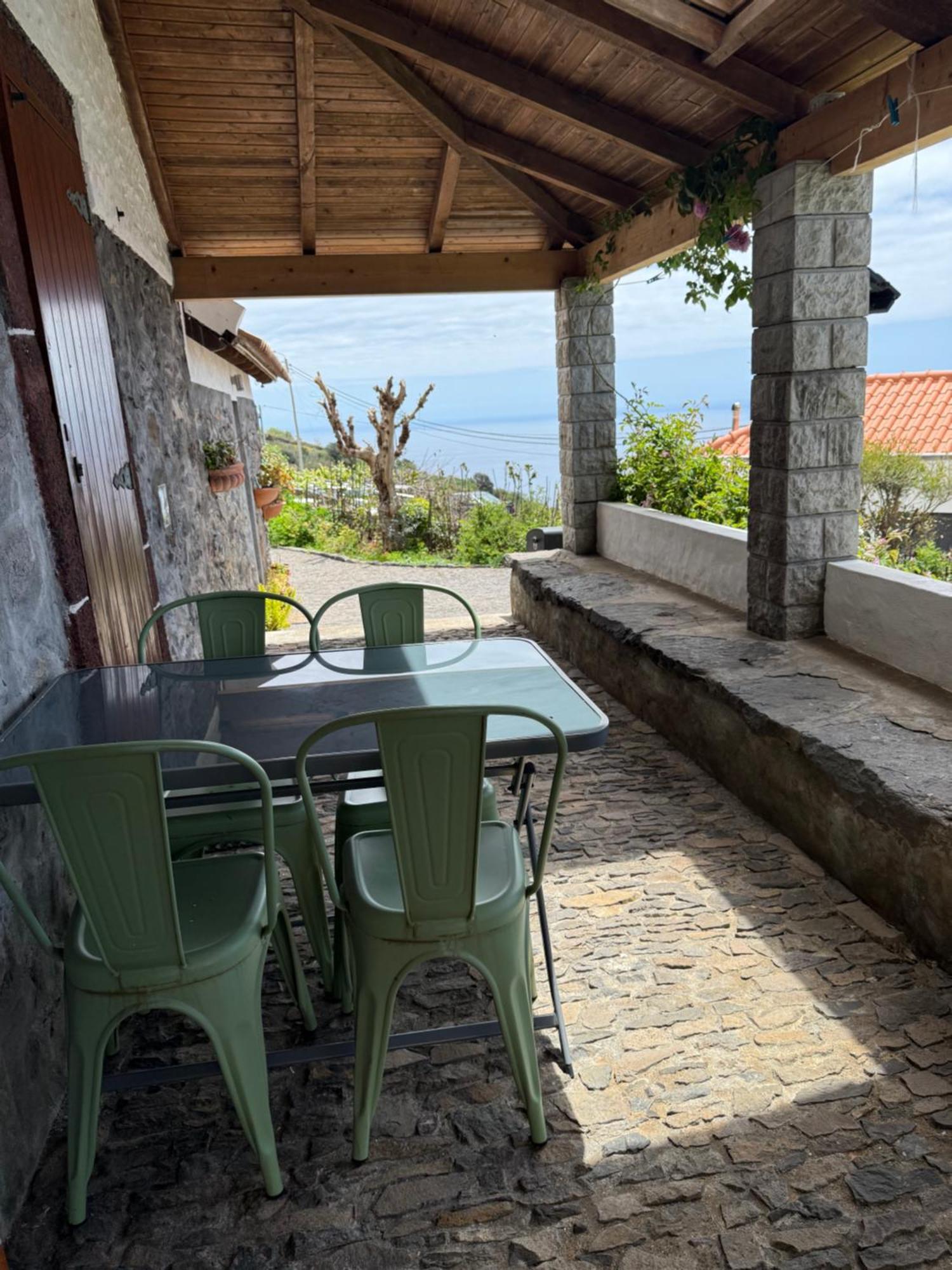 Вилла Cozy Sea View House Faja Da Ovelha Кальета Экстерьер фото