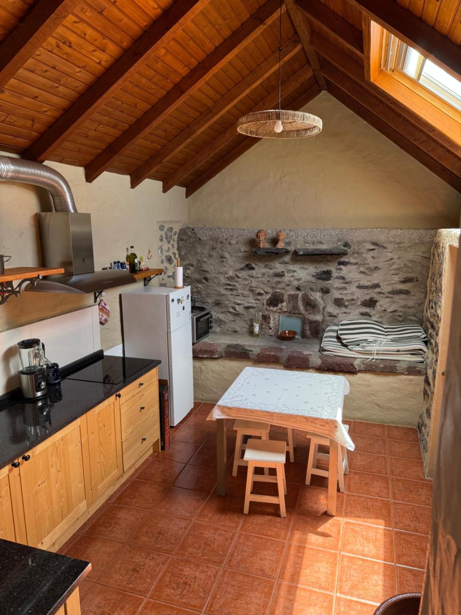 Вилла Cozy Sea View House Faja Da Ovelha Кальета Экстерьер фото